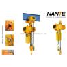 Buy cheap 2 Ton 380V 3P Electric Chain Hoist For Lifting With Trolley , 3.4 M / Min Lift Speed from wholesalers