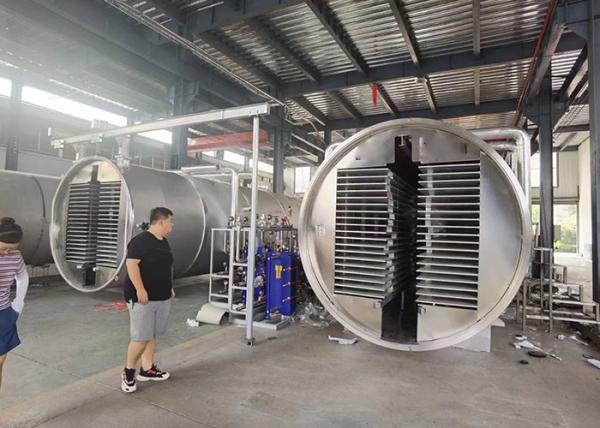 Buy cheap Medium Industrial Vacuum Freeze Drying Machine Food Vegetable from wholesalers