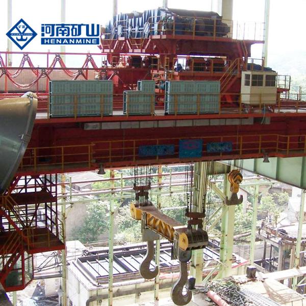 Buy cheap Ladle Lifting Overhead Crane 5tons~74tons for steel mill workshop from wholesalers