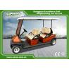 Buy cheap Brown Red 6 Seater Electric Golf Buggy ADC 48V Battery Powered from wholesalers