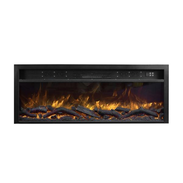 60inch Bluetooth speakers Insert Electric Fireplace 950-2000W Heater Realistic