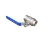 Buy cheap Hydraulic 1 Inch PTFE Seal Full Bore Forged Stainless Steel Water Ball Valve from wholesalers