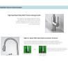Buy cheap Triple Mode Sprayer Flexible Kitchen Faucet IPX5 CUPC Ceramic Cartridge sink tap from wholesalers