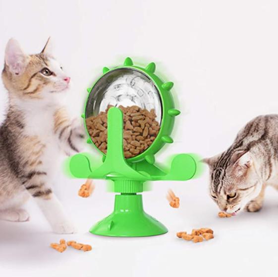 Buy cheap Interactive Training Cat Windmill Toy With Suction Cup For Cat from wholesalers
