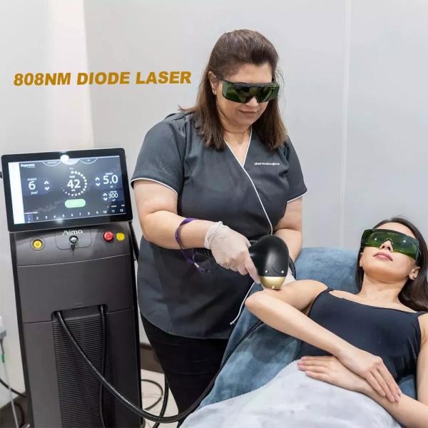 Buy cheap ISO 808nm Diode Laser Hair Removal Machine 500watt High Power Fiber Coupled Laser Diode from wholesalers