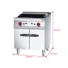 Buy cheap 700*700* 850 70 mm Stainless Steel Gas Standing Lava Grill for Commercial Restaurant from wholesalers