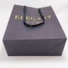 Buy cheap Clothing Custom Printed Paper Bags Personalised Kraft Bags With Ribbon Handle from wholesalers