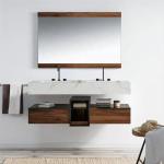 Custom LED Waterproof Bathroom Mirror Cabinet Waterproof Modern Wall Mount