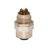 Buy cheap 7/8 A Code Solder Female IP67 Panel Mount Connector 5 Pin For Industry from wholesalers