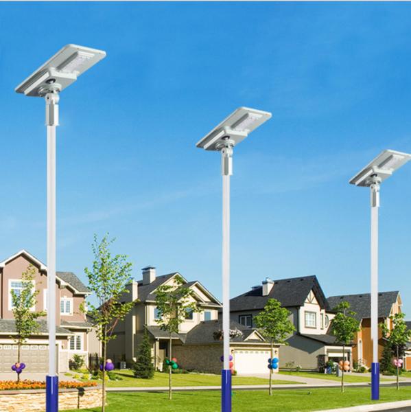 Buy cheap China wholesale street led light solar timing dimming IP65 integrated 60W 80W led street light from wholesalers