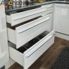 Buy cheap Kitchen Furniture Half Bullnose Countertop Edging Complete Set of Modern Design Cabinets from wholesalers
