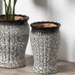 Hot selling creative big floor pots indoor outdoor hotel garden decoration