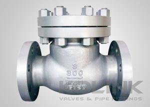 Buy cheap Cast Steel Swing Check Valve , Class 150-1500 Non Return Valve WCB Flanged from wholesalers