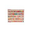 Buy cheap ISO9001 100 Flag Wooden Domino Blocks Building Dominoes Set from wholesalers