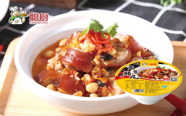 Buy cheap Pigtail Glial Prepared Meals For One Person Heat To Eat Food With Soybean from wholesalers