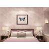 Buy cheap Pink Color Vinyl Rustic Floral Wallpaper with Soundproof for Home Decorating from wholesalers