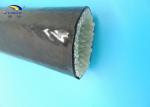 Fire Protection Fiberglass Heat Resistant Wire Sleeve For Steel Plants /