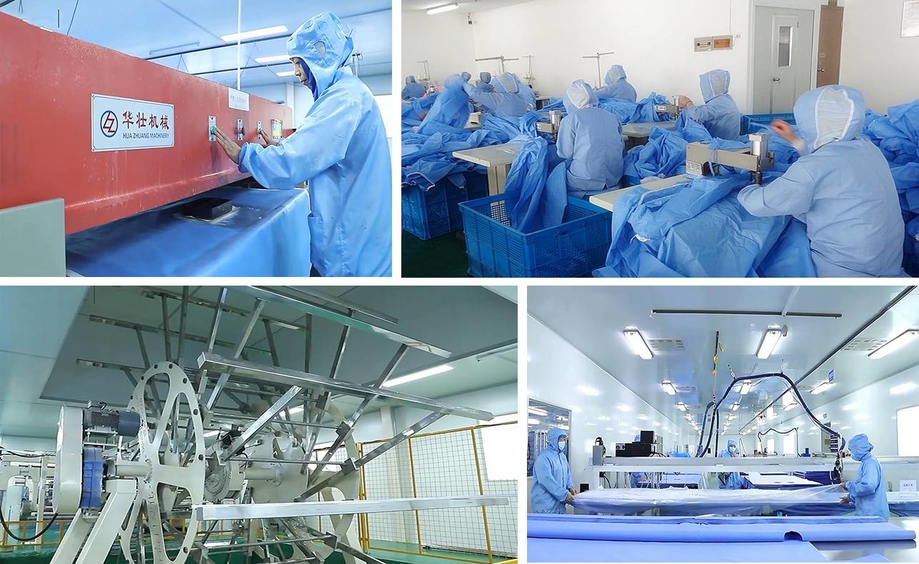 Factory Supplier Medical Disposable Blue Delivery Cesarean Section Pack for Surgical Procedures