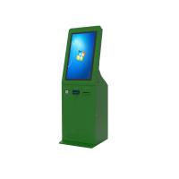 Buy cheap 32 inch Green Self Service Kiosk , Restaurant Airports Bill Payment Kiosk product