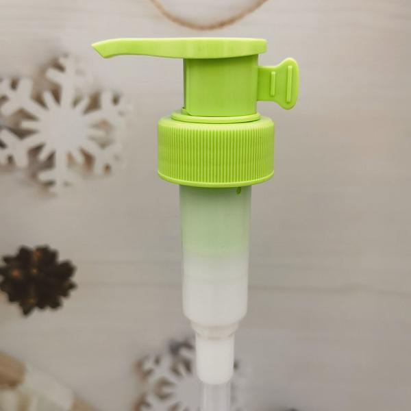 33/410 4CC Plastic Spring Cosmetic Lotion Pump With Clip Body Cream Dispenser