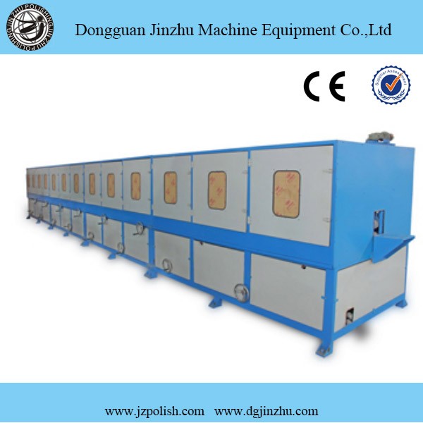 Automatic stainless steel square tube polishing buffing machine