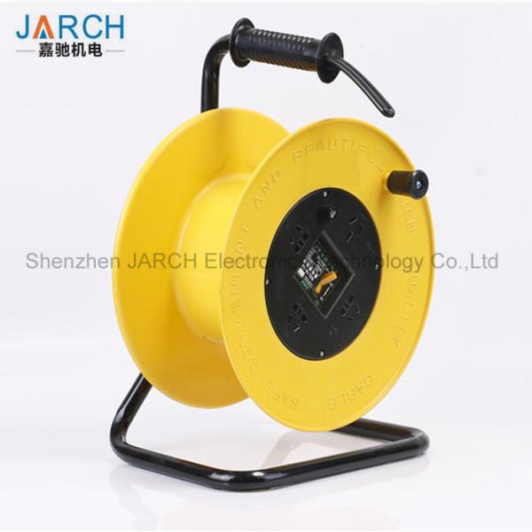 Buy cheap 150 Mm Length Retractable Hose Reel , 220V Extension Cable Reel Chemicals Resistant from wholesalers