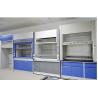 Buy cheap 8Ft School Laboratory Furniture Lab Fume Hood With Sink Faucet Control Panel Vented from wholesalers
