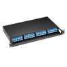 Buy cheap 96 Cores Single Mode Fiber Patch Panel , 1U Rack Mount Fiber Patch Panel from wholesalers