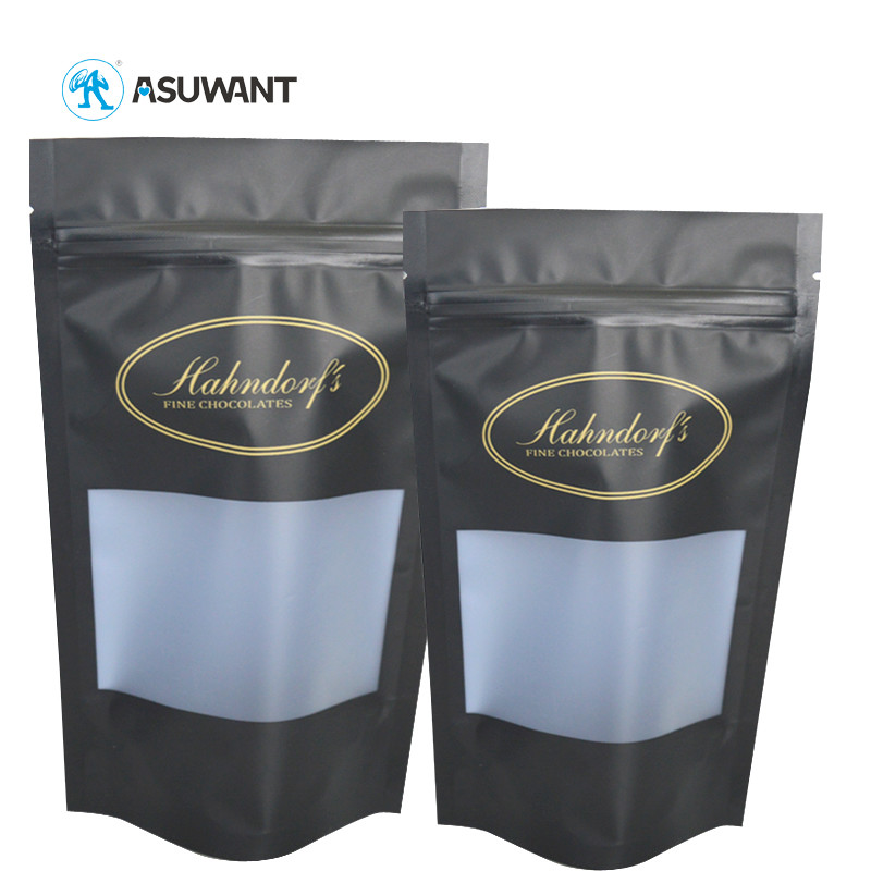 Laminated Zip Lock Food Packaging Bags Gummies Bear Candy Sugar Smell Proof Bags