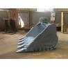 Buy cheap Standard Capacity 1.2 cum Excavator Heavy Duty Bucket For Dig Rock from wholesalers