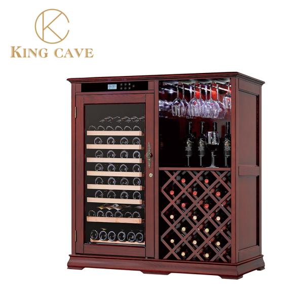 Buy cheap Commercial Glass Door Wine Cooler Refrigerator Wine Fridge Kitchen Cabinet from wholesalers