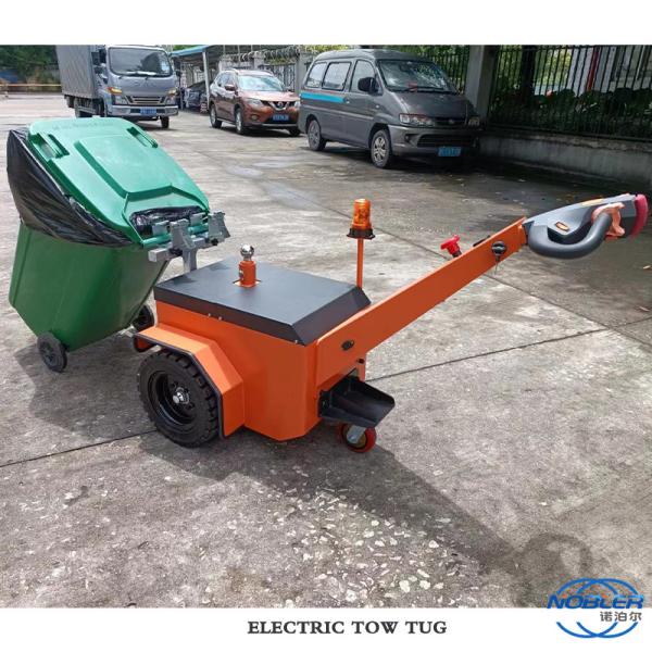 Buy cheap Handheld Electric Tractor Flower Trolley Customized 200Ah High Elast Electric Tow Tug from wholesalers