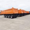 Buy cheap LISHIXIN Dump Semi Trailer Heavy Duty 4 Axles 50 Cubic U Shape Tractor from wholesalers