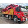 Buy cheap 53000kg Gross Mass 68m Max Horizontal Reach Second Hand Concrete Pump Truck for Heavy Duty Construction from wholesalers