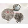 Buy cheap SUS316 Rings Chainmail Cast Iron Pan Scrubber Food Grade from wholesalers