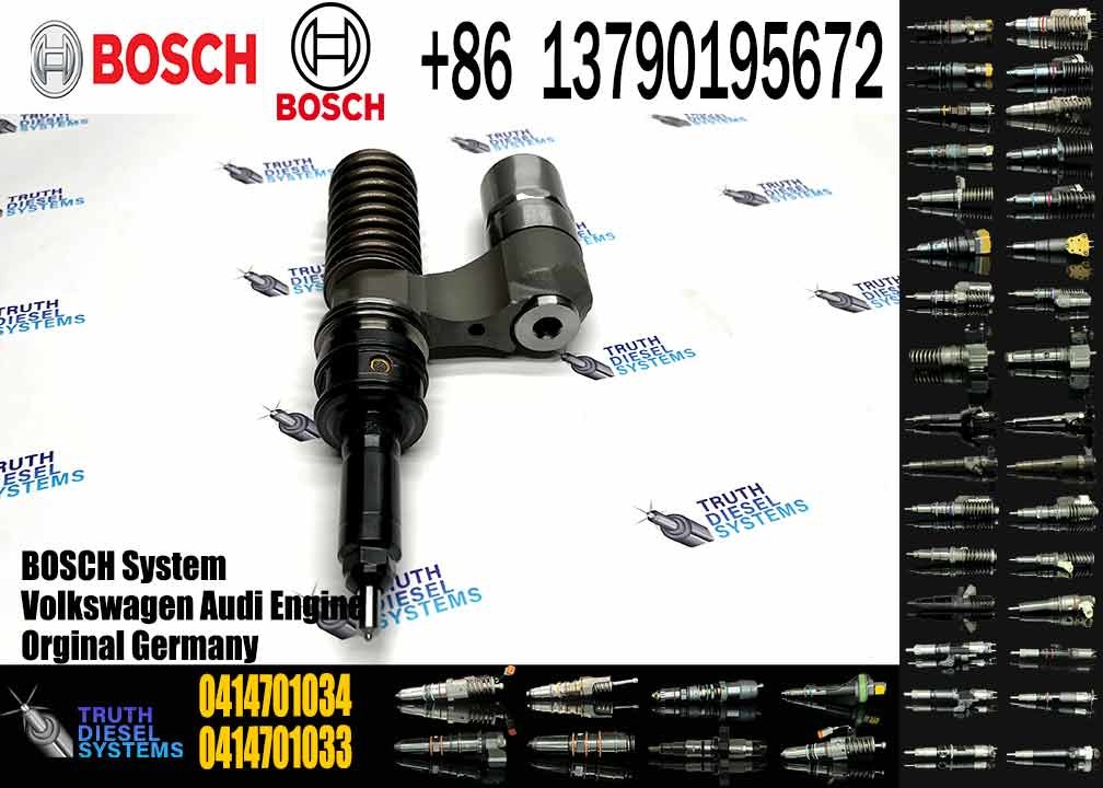 Diesel Engine Fuel Injector 0414701033 Common Rail Injector 0414701034 Auto Parts Injector 16650-00Z11