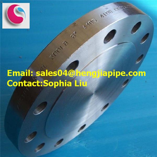 Buy cheap 6'' A105 blind flanges from wholesalers