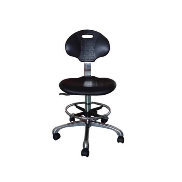 Buy cheap Back Rest ESD Cleanroom Chairs Polyurethane Seatings Non Slip Strips PU Foamed from wholesalers