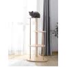 Buy cheap Paper Rope Cat Condo Tree Scratching Post Sisal Fabric 48*40*107cm Cat Scratching Post Cat Climbing Frame from wholesalers