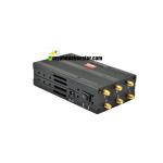 Global Used DC12V 6 Bands Handheld Cellphone Signal Jammer Blocker Shield CDMA