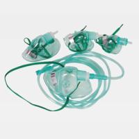 Buy cheap Green PVC Medical Simple Oxygen Facial Mask With 2m Tube For Adult, Pediatric, product