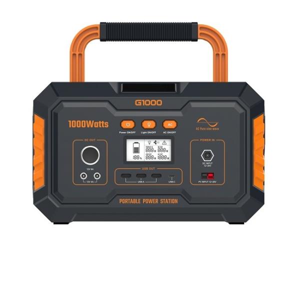 Buy cheap 1000W ternary lithium battery G1000 self driving, camping, portable emergency energy storage outdoor mobile power supply from wholesalers