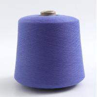 Buy cheap Double Ply Dyed Polyester Yarn 50 / 2 40 / 2 30 / 2 Good Fastness For Suits product