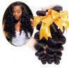Buy cheap 18 Inch Loose Wave Malaysian Hair Extensions / Virgin Hair Bundles With Lace Frontal from wholesalers
