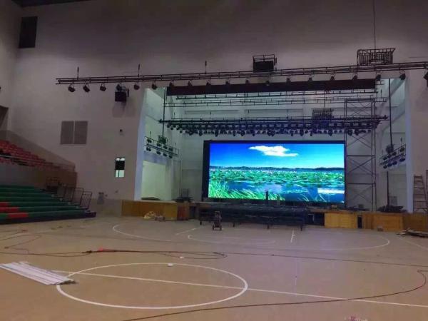 Buy cheap Iron Cabinet Indoor LED Displays 7.62MM Pixel Pitch Low Thermal Impact Resistant from wholesalers