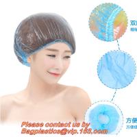 Buy cheap LDPE/HDPE customized plastic PE hotel disposable shower cap,eco biodegradable product