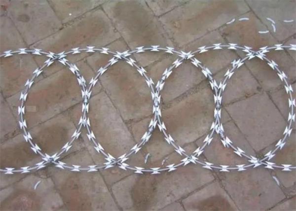 Buy cheap Flat Razor Wire Welded / Flatted Concertina Coil Manufacturers from wholesalers