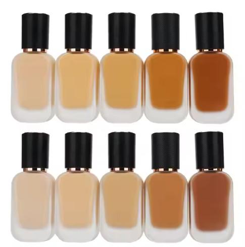 Buy cheap OEM / ODM Face Makeup Full Coverage Waterproof Long Lasting Liquid Foundation Custom logo Cream for Oil Skin Concealer Cosmetics from wholesalers