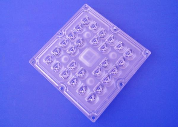 3535 SMD LED Lens Array 28 In 1 Square Module 100X60 Degree Beam Angle For 30w