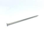 3.75X100MM Hollow Shank Stainless Steel Checkered Flat Head Nails